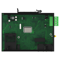 Conmutador Ethernet Industrial No Gestionado con 2 Puertos RJ45 10/100Mbps + 1 Puerto de Fibra SC Gigabit (20km, Par A/B)