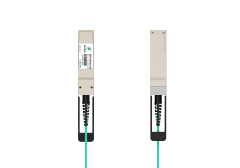 400G Оптоволоконный активный кабель (AOC) QSFP DD to QSFP DD - 1 метр