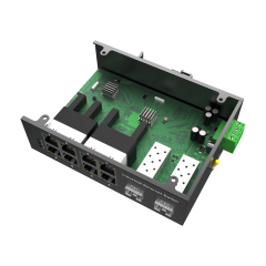 10/100/1000Mbps 8电口 + 2光口千兆无管理型工业以太网交换机 | FL-CUG0802-SFP