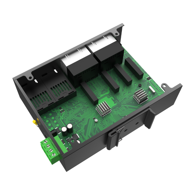 10/100/1000Mbps 工业级千兆非管理型以太网交换机，8个电口+2个千兆SC光口