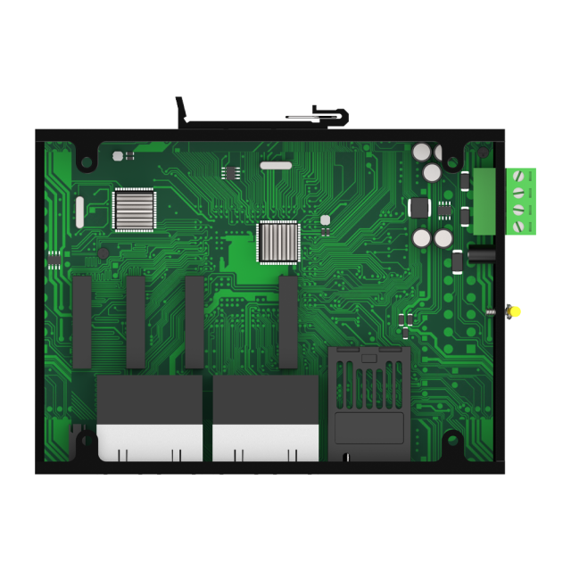 Switch Ethernet Industrial Não Gerenciável com 8 Portas Gigabit RJ45 + 1 Porta Óptica SC