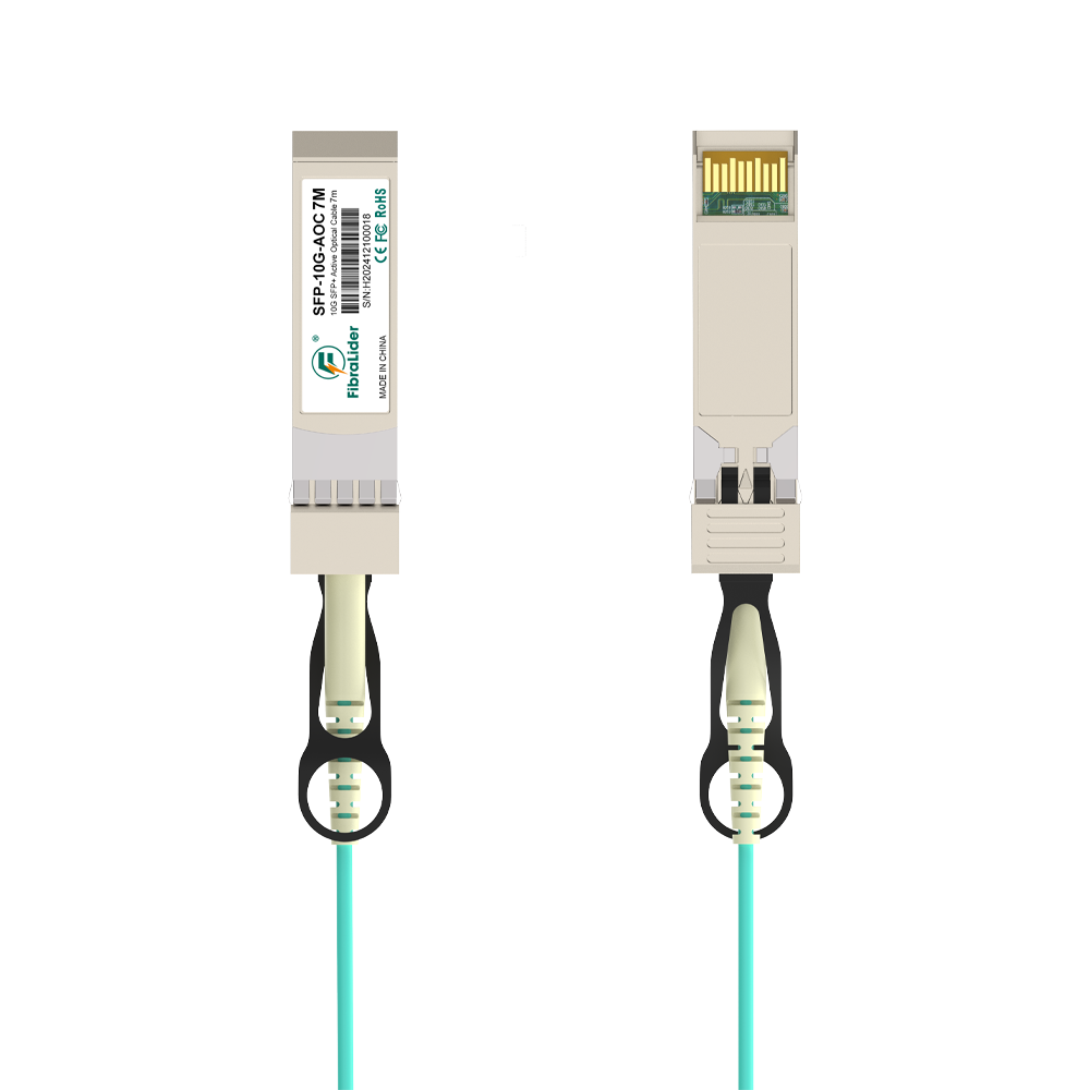 7-метровый активный оптический кабель (AOC) SFP+ – Высокоскоростное, лёгкое, гибкое и надёжное сетевое решение
