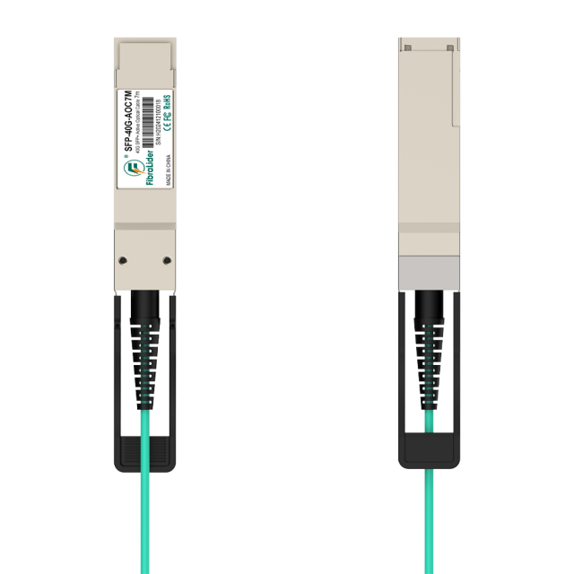 7-метровый активный оптический кабель QSFP+–QSFP+ (AOC), 40G – Надежное и высокоскоростное оптическое соединение