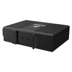 10/100Mbps 无管理工业以太网交换机，4个千兆电口 + 1个千兆SC光口，型号 FL-DUF0401-SC20A/B