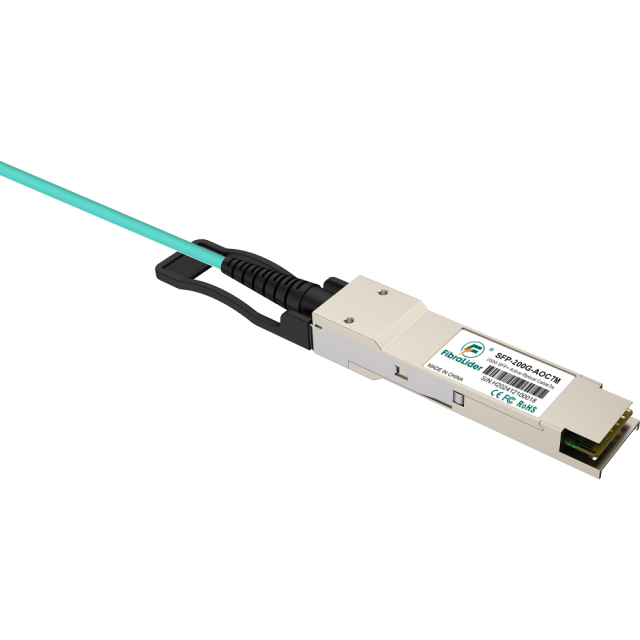 7米 200G QSFP56转QSFP56有源光缆（AOC）– 高速低延迟互联方案