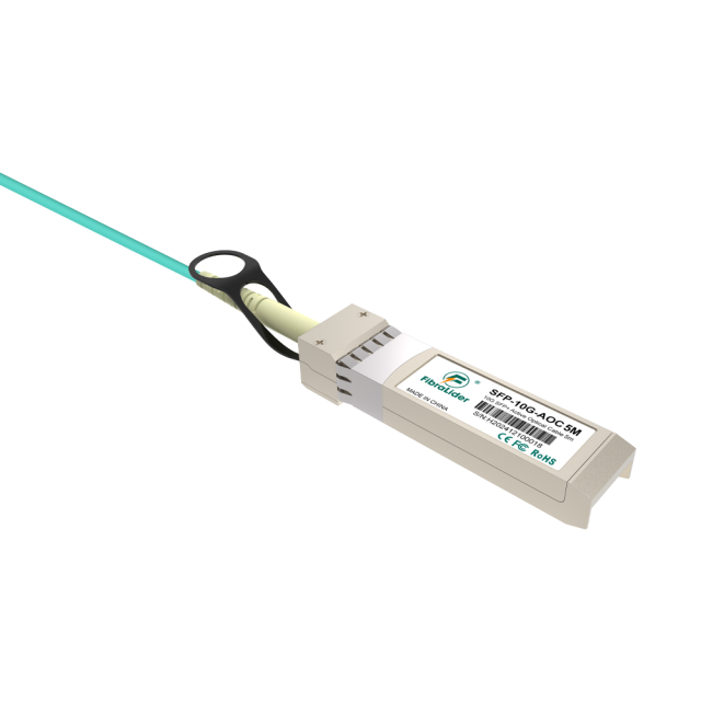 Cable Óptico Activo (AOC) de 5 Metros - SFP+ a SFP+ - 10G