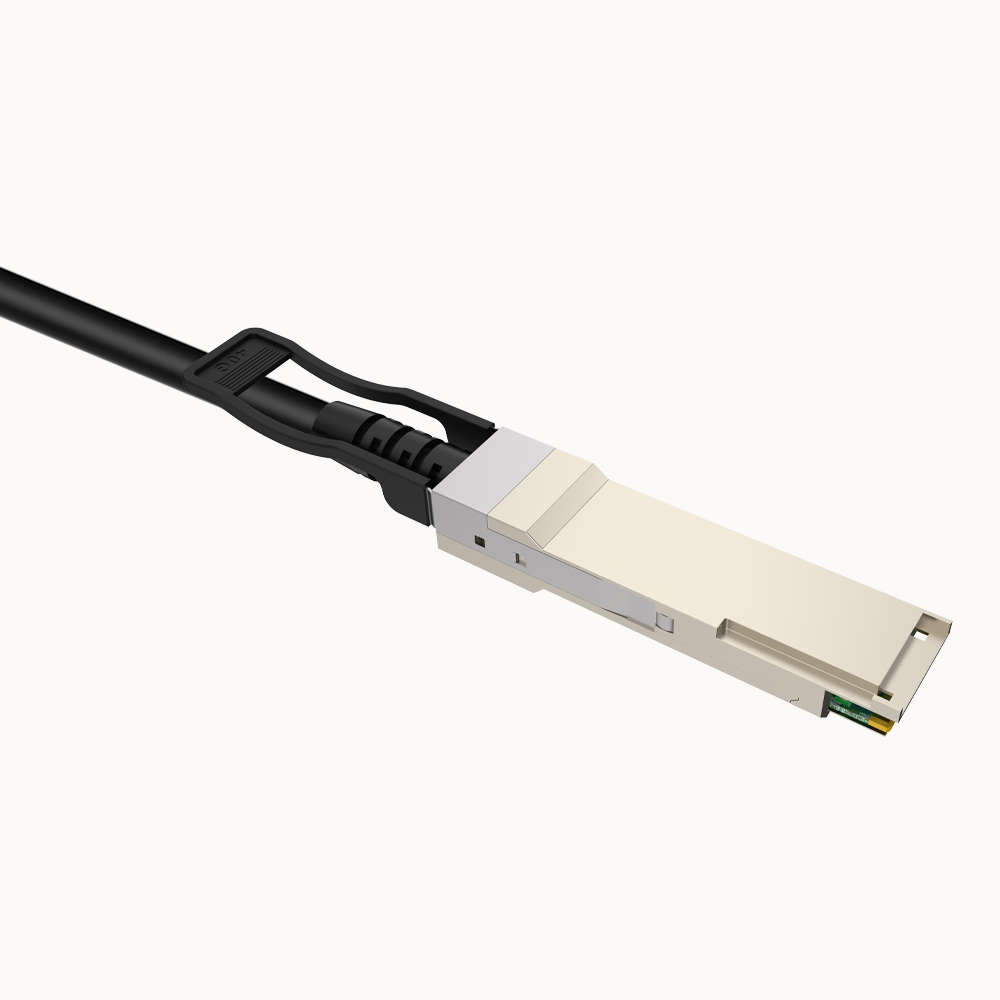 1.5米直连双轴电缆 (DAC) - QSFPDD 到 QSFPDD - 400G 高速数据传输