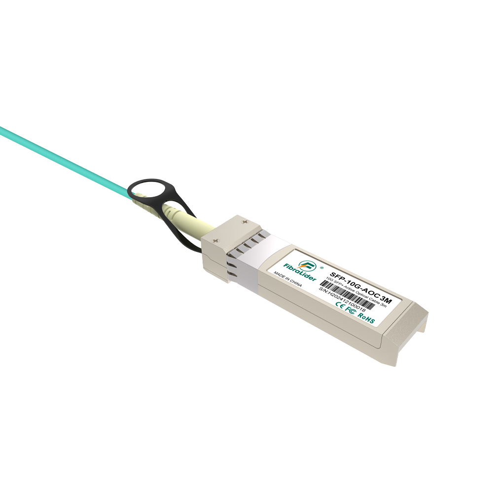 Cable Óptico Activo (AOC) de 3 Metros - SFP+ a SFP+ - 10G