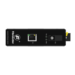 Промышленный Ethernet-коммутатор 10/100Mbps без управления с 1 гигабитным электрическим и 1 гигабитным SC оптическим портом, FL-DUF0101-SC20A/B