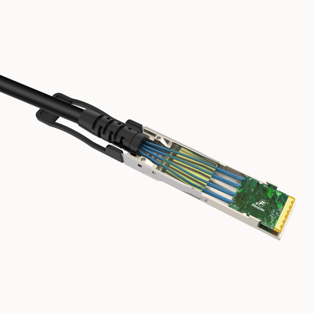 Cable Direct Attach Twinax (DAC) de 3 metros - QSFP28 a QSFP28 - Transferencia de Datos 100G de Alta Velocidad