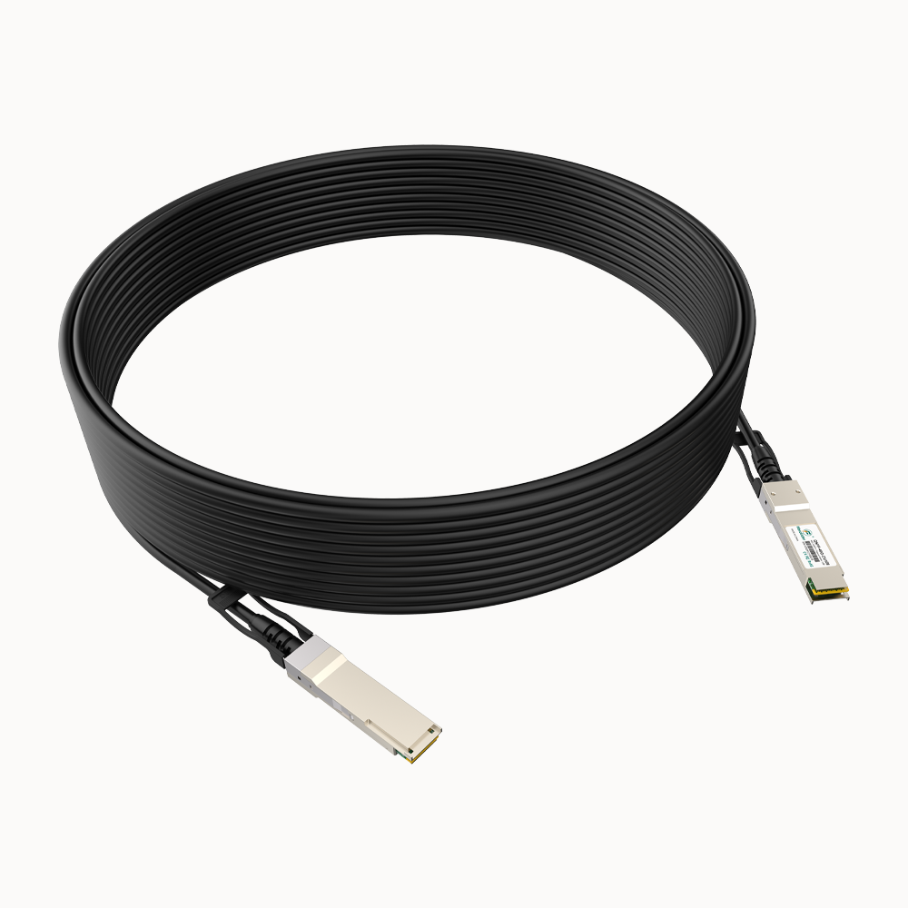 2米直连双轴电缆 (DAC) - QSFP56 到 QSFP56 - 200G 高速数据传输