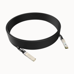 Cable Direct Attach Twinax (DAC) de 1 metro - QSFP28 a QSFP28 - Transferencia de Datos 100G de Alta Velocidad