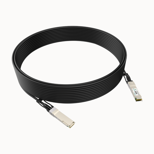 Cable Direct Attach Twinax (DAC) de 1 metro - QSFP28 a QSFP28 - Transferencia de Datos 100G de Alta Velocidad