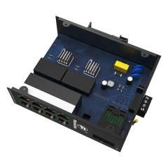 10/100/1000Mbps Unmanaged Industrial Ethernet Switch with 8 Gigabit RJ45 Ports and 1 Gigabit SC Optical Port