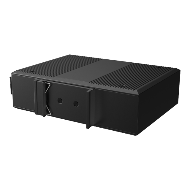 10/100/1000Mbps Industrial Unmanaged Gigabit Ethernet Switch with 2 RJ45 Ports + 1 SFP Fiber Port – FL-DUG0201-SFP