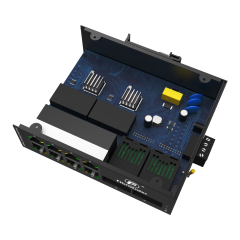 FibraLider FL-DUG0802-SC20A/B 工业级非管理型以太网交换机 – 10/100/1000Mbps，8个千兆RJ45电口 + 2个千兆SC光纤口（20公里A/B对）