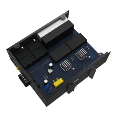 FibraLider FL-DUG0802-SC20A/B 工业级非管理型以太网交换机 – 10/100/1000Mbps，8个千兆RJ45电口 + 2个千兆SC光纤口（20公里A/B对）