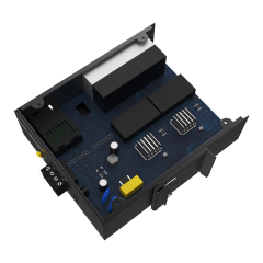 10/100/1000Mbps Unmanaged Industrial Ethernet Switch with 8 Gigabit RJ45 Ports and 1 Gigabit SC Optical Port