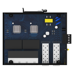 FibraLider FL-DUG0802-SFP Industrial Unmanaged Ethernet Switch – 10/100/1000Mbps, 8 x Gigabit RJ45 Ports + 2 x Gigabit SFP Uplink Ports