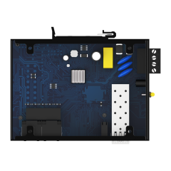 10/100/1000Mbps Industrial Unmanaged Gigabit Ethernet Switch with 2 RJ45 Ports + 1 SFP Fiber Port – FL-DUG0201-SFP
