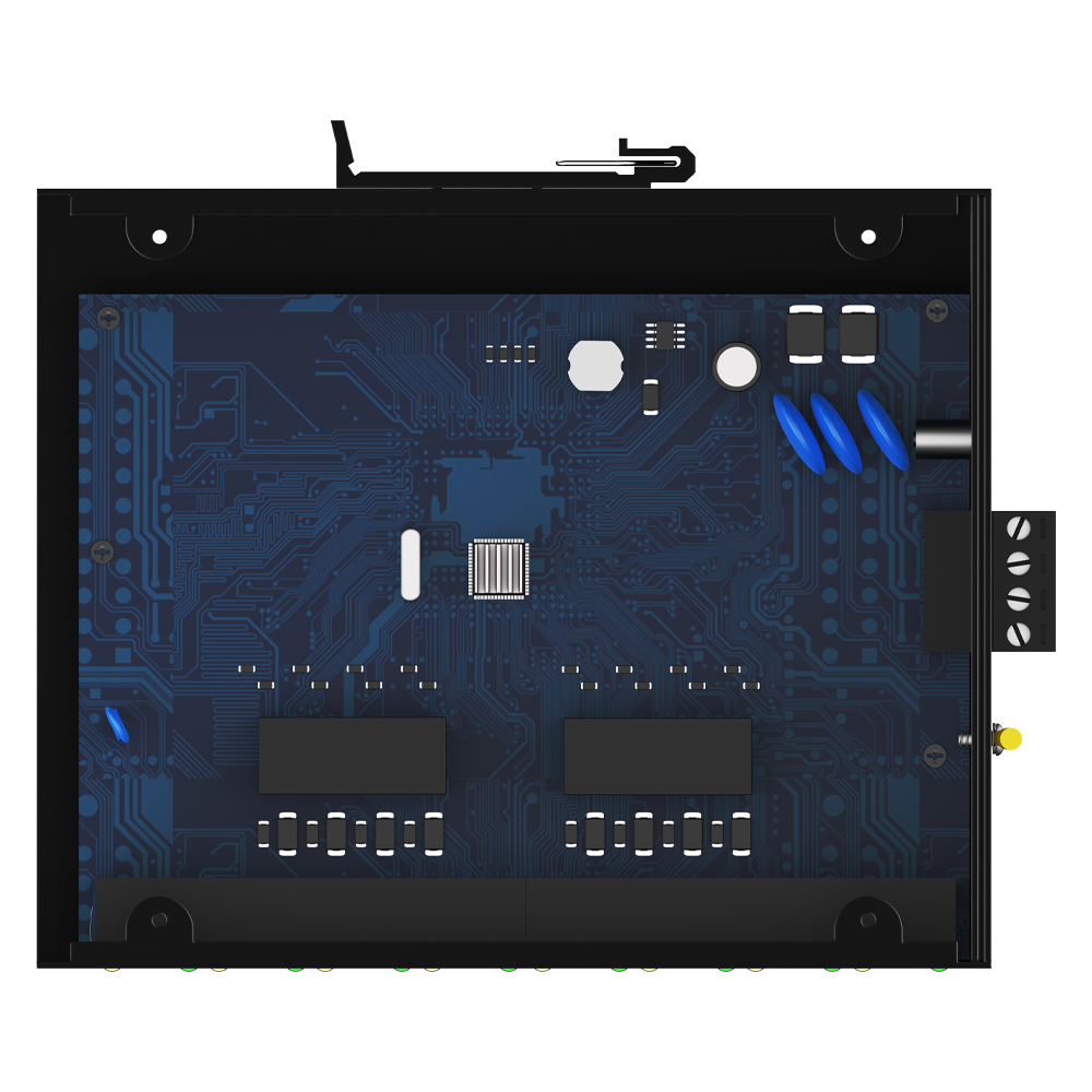 8-Port Gigabit Unmanaged Industrial Ethernet Switch (10/100/1000Mbps, DIN-Rail, Wide Temp, IP40 Metal Housing)