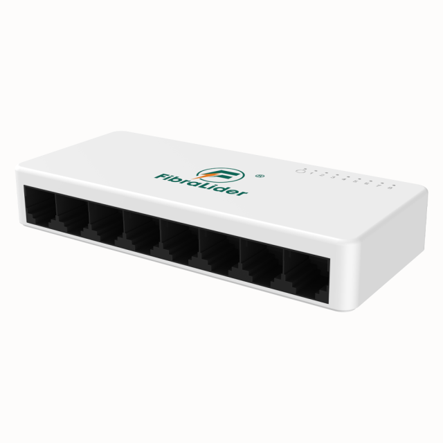 10/100Mbps 8个100M电口非管理型快速以太网交换机 – FL-FSF08