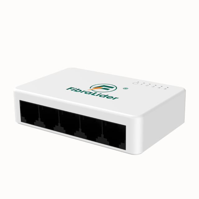 10/100Mbps 5个100M电口非管理型快速以太网交换机 – FL-FSF05