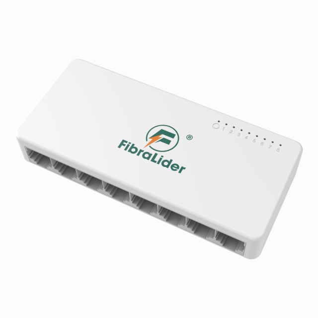 10/100/1000Mbps 8个1000M电口非管理型全千兆以太网交换机 – FL-FSG08