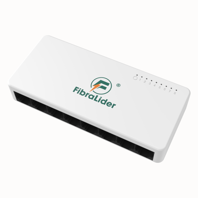 10/100Mbps 8个100M电口非管理型快速以太网交换机 – FL-FSF08