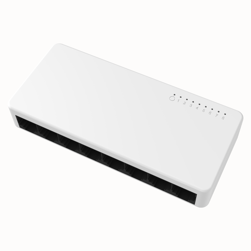 10/100Mbps 8个100M电口非管理型快速以太网交换机 – FL-FSF08
