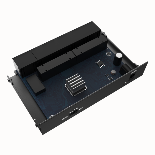 10/100/1000Mbps 无管理全千兆以太网交换机，配备 5 个 1000M 电端口 - FL-FG05