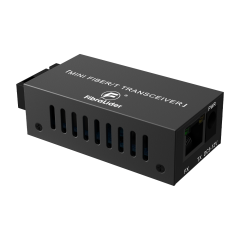 Convertidor de Medios de Fibra 10/100Mbps con 1x Puerto RJ45 y 1x Puerto SC (Monomodo, 20km)