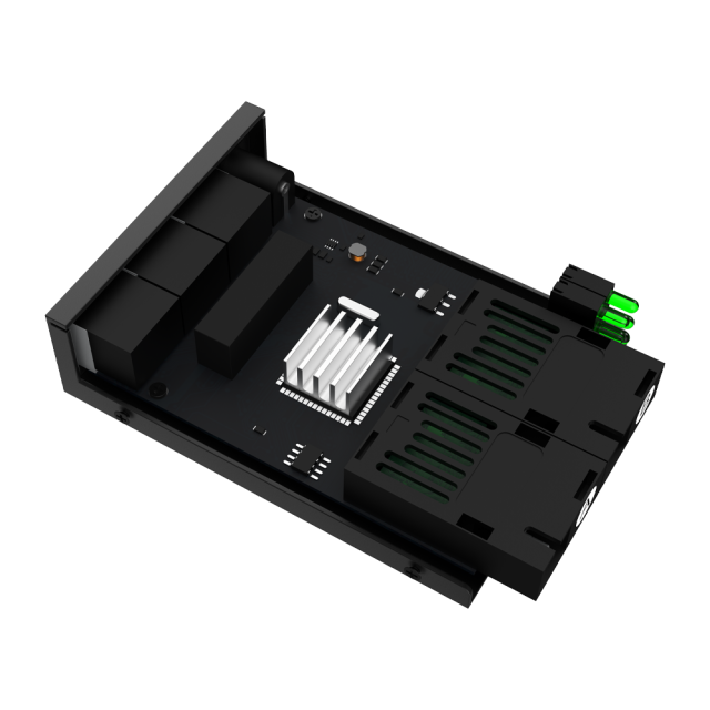 Медиаконвертер 10/100Мбит/с с 3 портами RJ45 и 2 SC оптическими портами, до 20 км