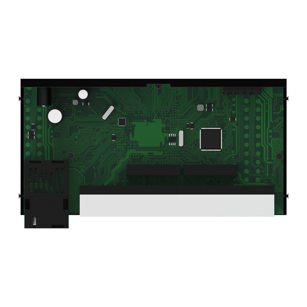 10/100Mbps Fiber Media Converter with 8 RJ45 Ports and 1 SC Fiber Port, 20km Transmission