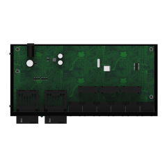 Медиаконвертер 10/100 Мбит/с, 6 RJ45 + 2 SC-порта, дальность до 20 км