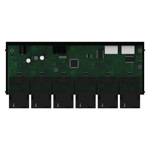 Медиаконвертер 10/100 Мбит/с с 6 Ethernet и 2 SC-оптическими портами, дальность до 20 км