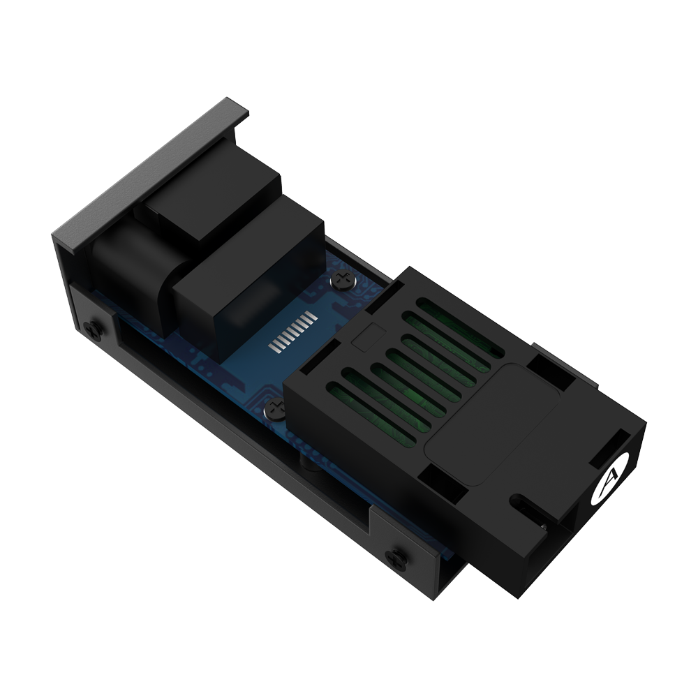 10/100/1000Mbps Gigabit Ethernet to Fiber Media Converter (1 RJ45 + 1 SC Port, Single Mode, 20km)