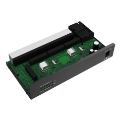 10/100/1000Mbps Fiber Media Converter, 8x RJ45 + 1x SC Fiber Port