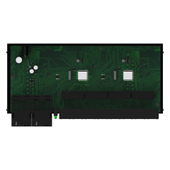 10/100/1000Mbps Fiber Media Converter, 8x RJ45 + 2x SC Fiber Ports