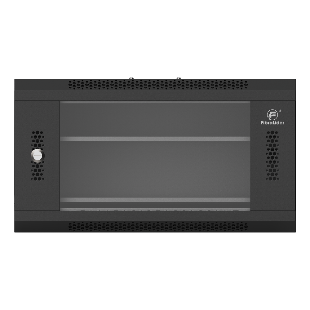 Gabinete de Red 6U | 550x400x300mm Montaje en Pared