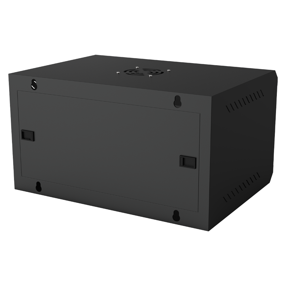 Gabinete de Red 6U | 550x400x300mm Montaje en Pared