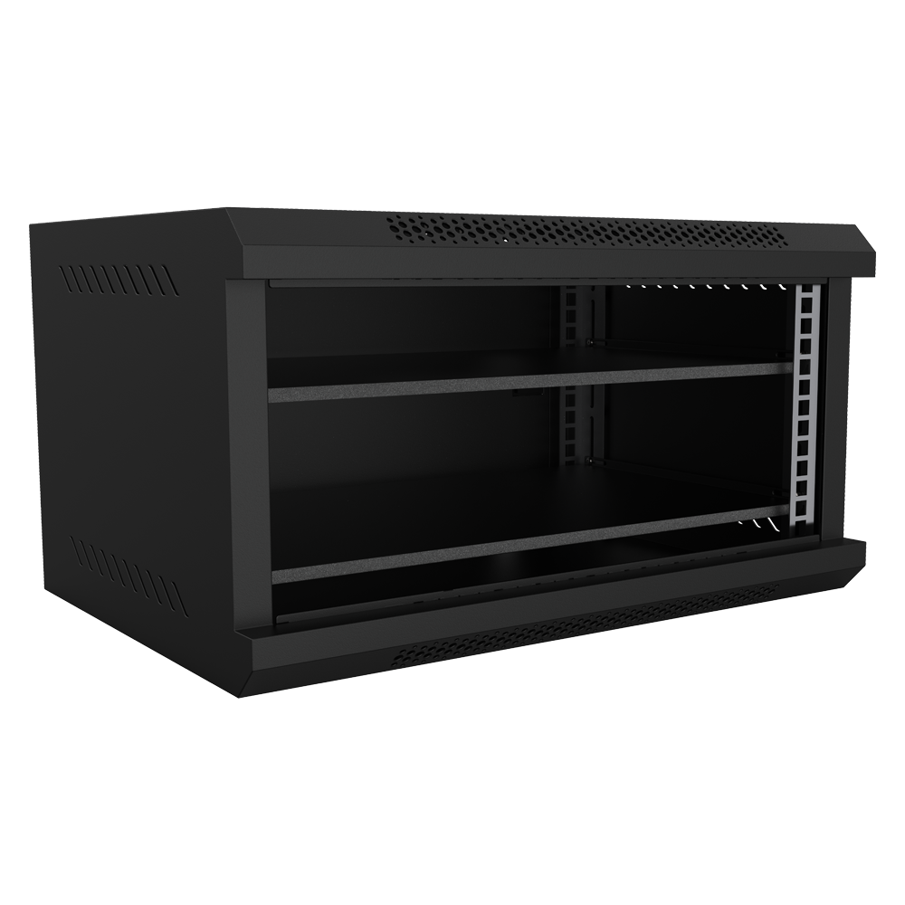 Gabinete de Red 6U | 550x400x300mm Montaje en Pared