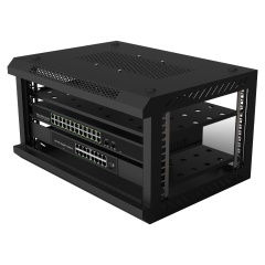 6U Network Cabinet, 600x450x350mm, Wall Mount Server Rack
