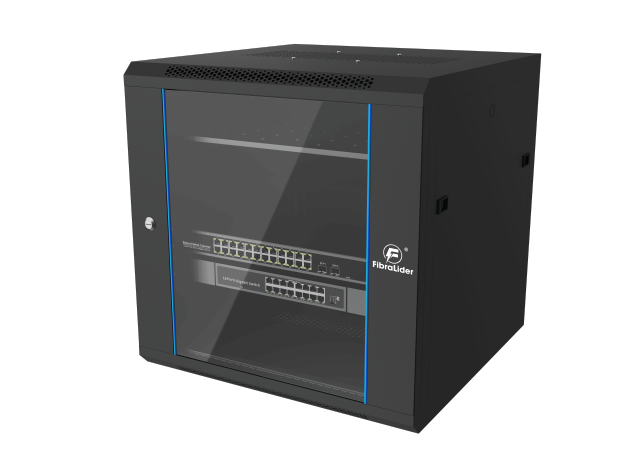 12U Wall Mount Network Cabinet – FL-6612 (600×600×600 mm, 1.5mm Rails, 0.9mm Panels)