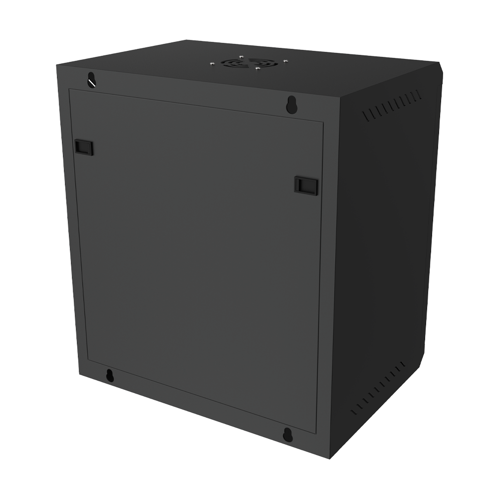12U壁挂式网络机柜 – FL-5412A（550×400×600 mm，1.0mm导轨，0.6mm钢板）
