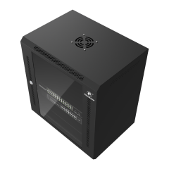 12U壁挂式网络机柜 – FL-5412A（550×400×600 mm，1.0mm导轨，0.6mm钢板）