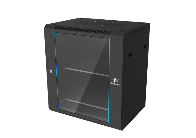 Gabinete de Red de Pared 15U – FL-6415 (600×450×800 mm, Rieles 1.5mm, Paneles 0.9mm)