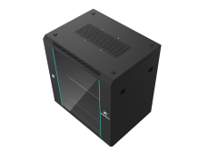 Gabinete de Red de Pared 15U – FL-6415 (600×450×800 mm, Rieles 1.5mm, Paneles 0.9mm)