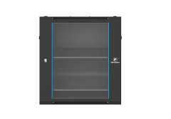 Gabinete de Red de Pared 15U – FL-6415 (600×450×800 mm, Rieles 1.5mm, Paneles 0.9mm)