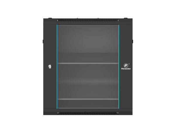 Gabinete de Red de Pared 15U – FL-6415 (600×450×800 mm, Rieles 1.5mm, Paneles 0.9mm)